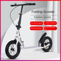 TULX One Click Folding Scooter Environmentally Friendly Material Explosion Proof Tire High Load Capacity Lightweight Go Out