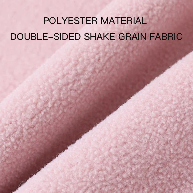 MOVEUP Embroidery Fleece Zip Up Coats 2026 Winter Stand Collar Slant Pockets Coat Color Block Splicing Warm Outwear 3ELD10713
