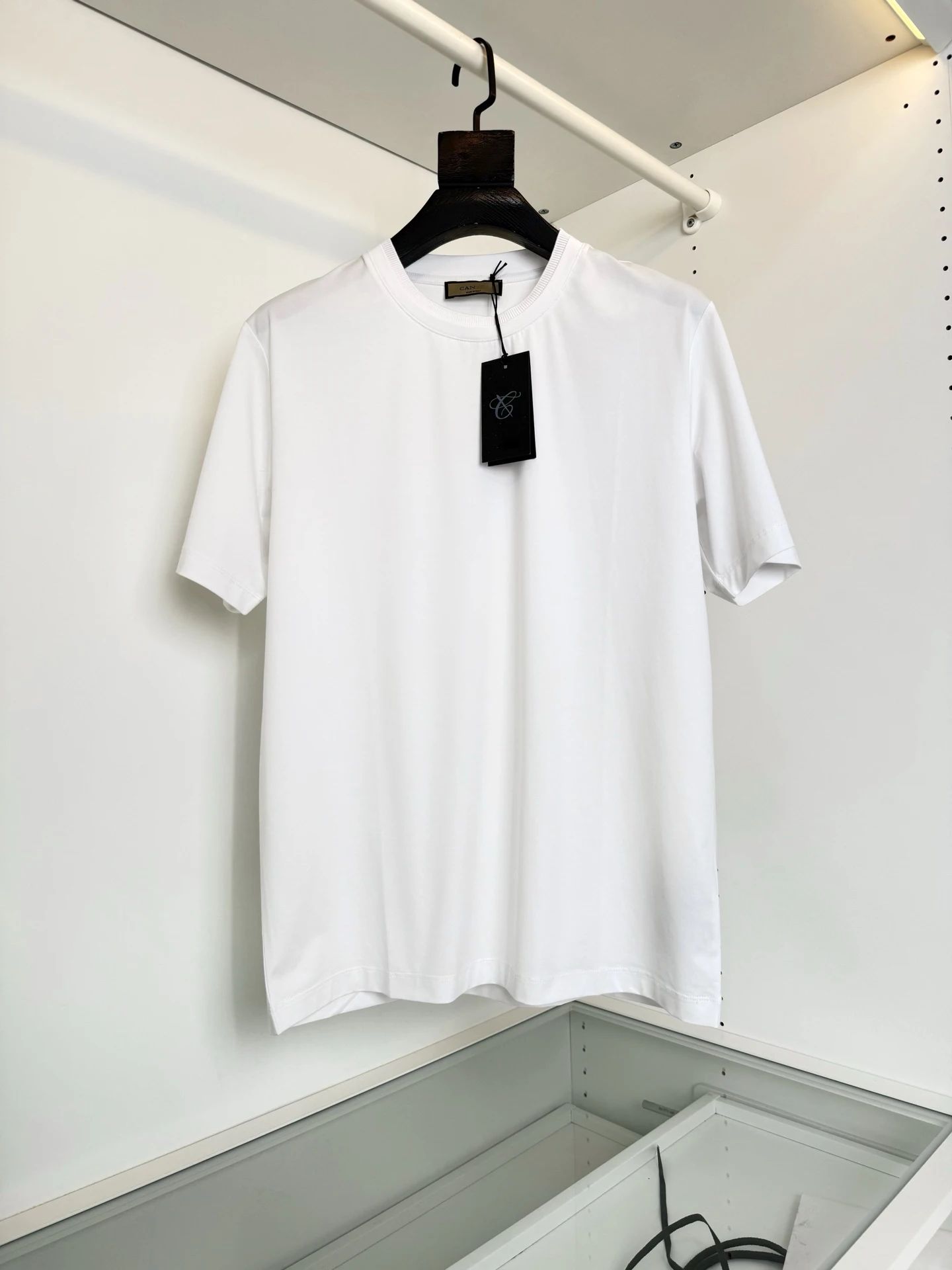 Casual Short Sleeve round Neck Cotton T-Shirt Men's Premium Item Summer 2026 Trendy Brand Classic Style Standard Fit Tshirt