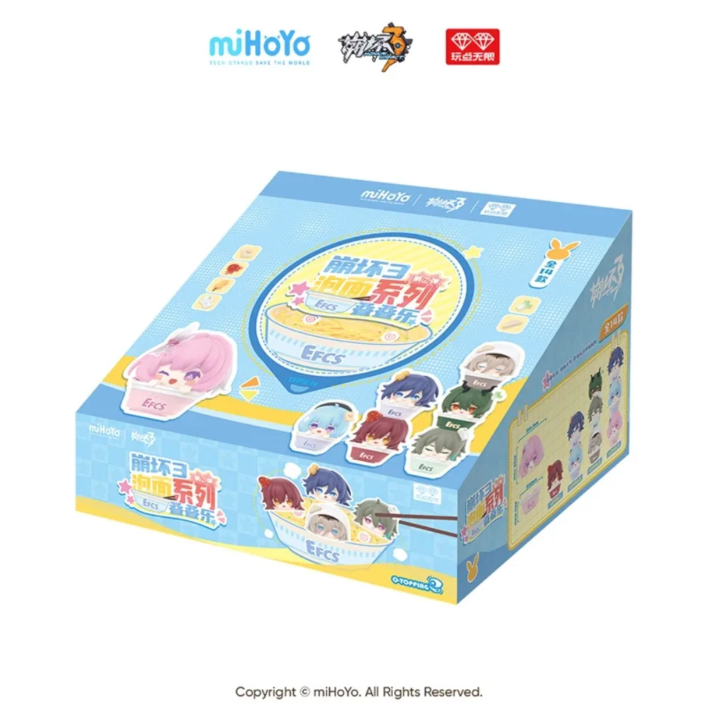 

Honkai Impact 3, слепая коробка, серия лапши быстрого приготовления, версия 2, фигурка, модель, коллекция мультфильмов, украшение для дома, подарок-сюрприз на складе