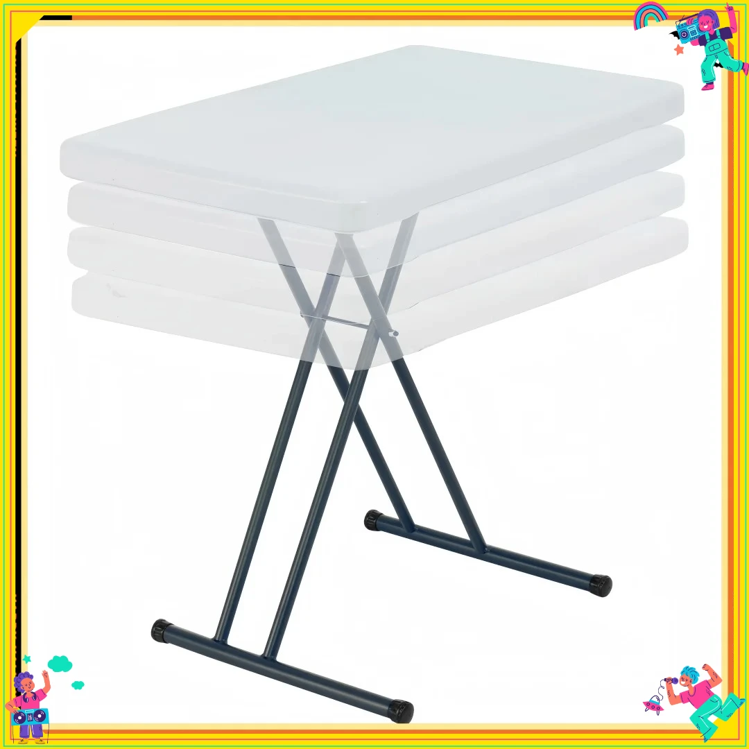 

Складной стол Party Perfect 30 дюймов! Портативный прямоугольный стол для банкетов и поделок для мероприятий, дней рождения, свадьбы.