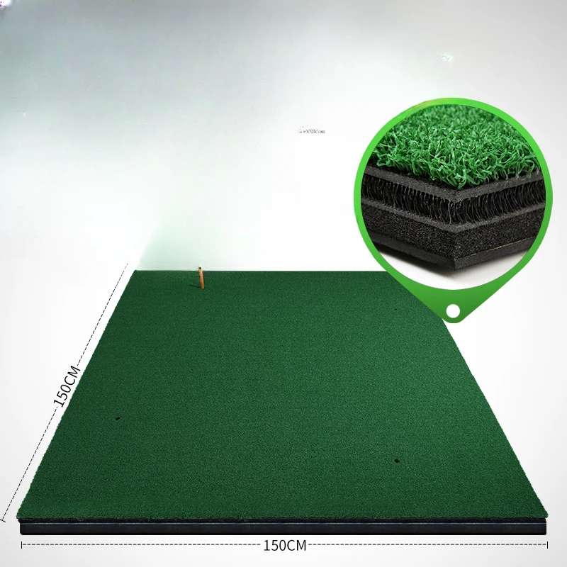 Golf Hitting Mat For Driving Range Thickened 3D Non-Slip Mat Swing Blanket Mat