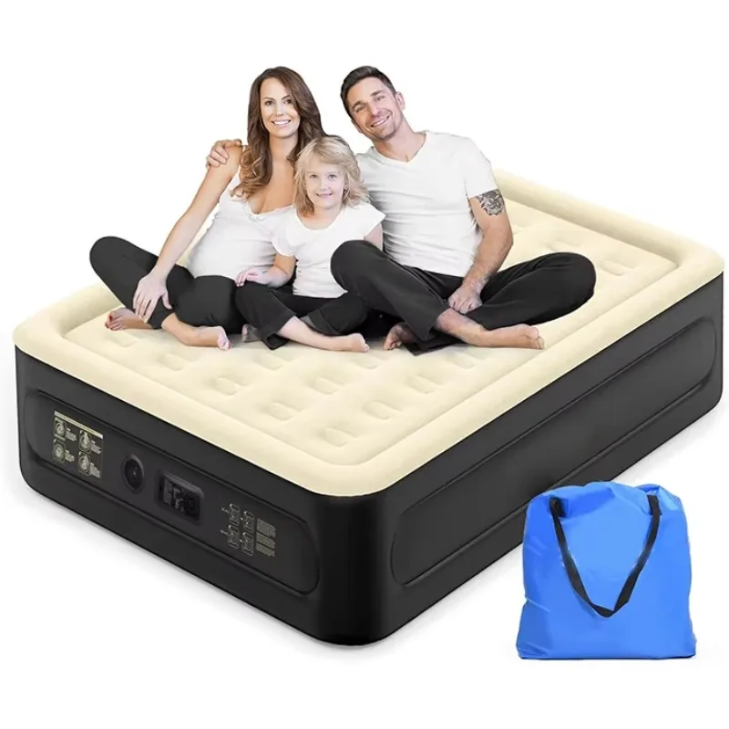 

Support Inflatable Air Mattress Integrated Electric Pump Durable Construction PVC Inflatable Mattress