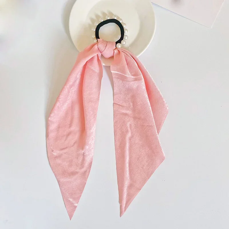 Final Fantasy 7 Aerith Gainsborough Cosplay Aeris Headwear Bowknot Pink Hair Band Hair Clip Hairpin Halloween Costume Prop