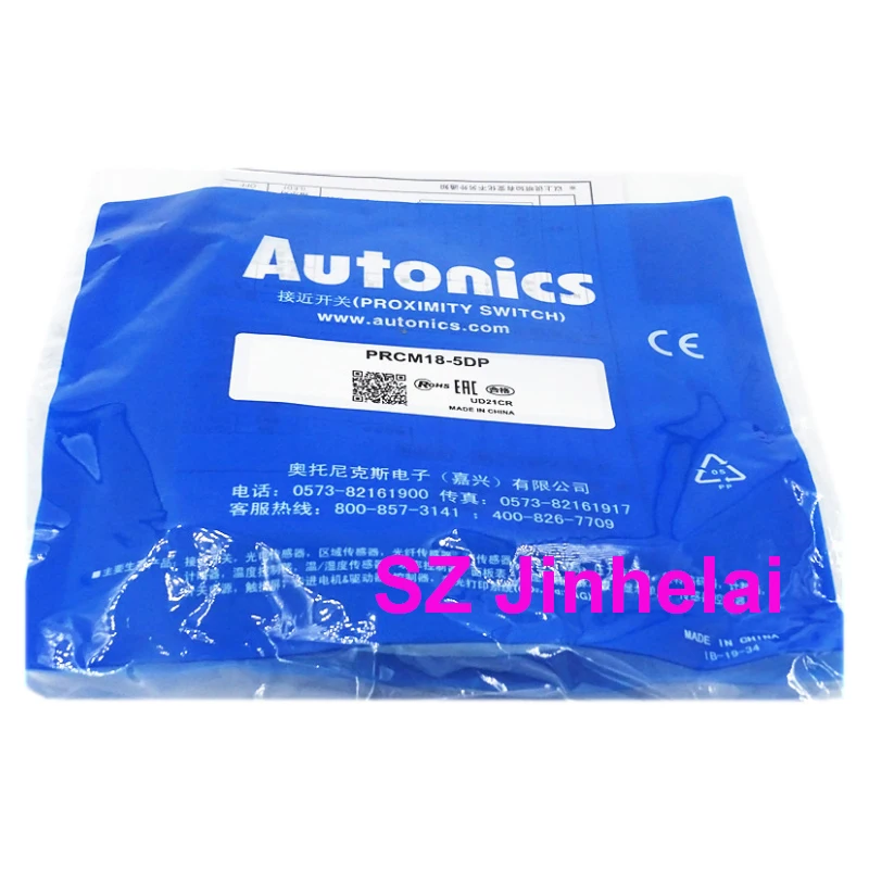 

Autonics PRCM18-5DN PRCM18-5DP PRCM18-5DN2 PRCM18-5DP2 Authentic Original Cylindrical Metal Sensor DC Proximity Switch plug type