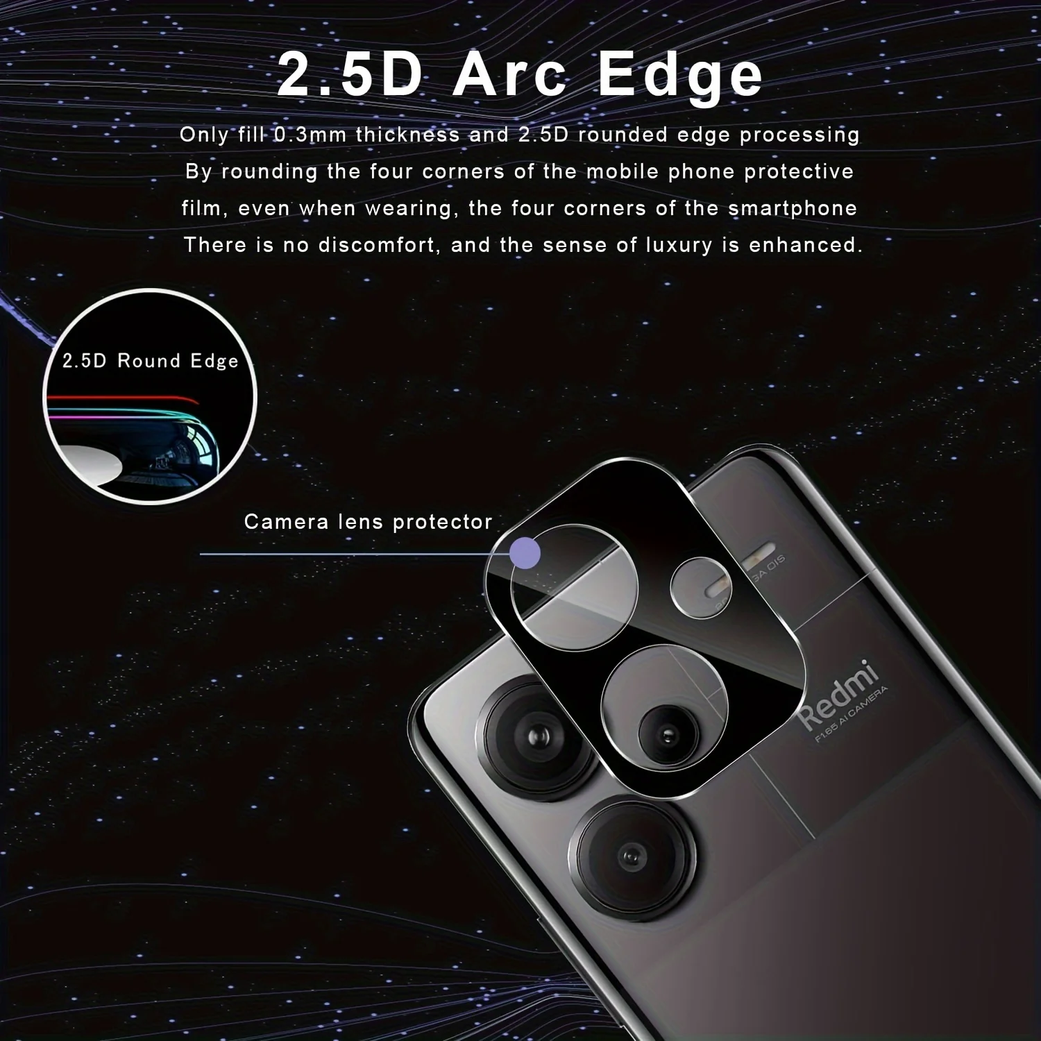 1-4 stuks Camera Lens Protector Voor Xiaomi Redmi Note 12 13 Pro 11 9 9S 10 Pro 10S Anti-kras Lens Glas Film Redmi 13C 9C NFC 9T