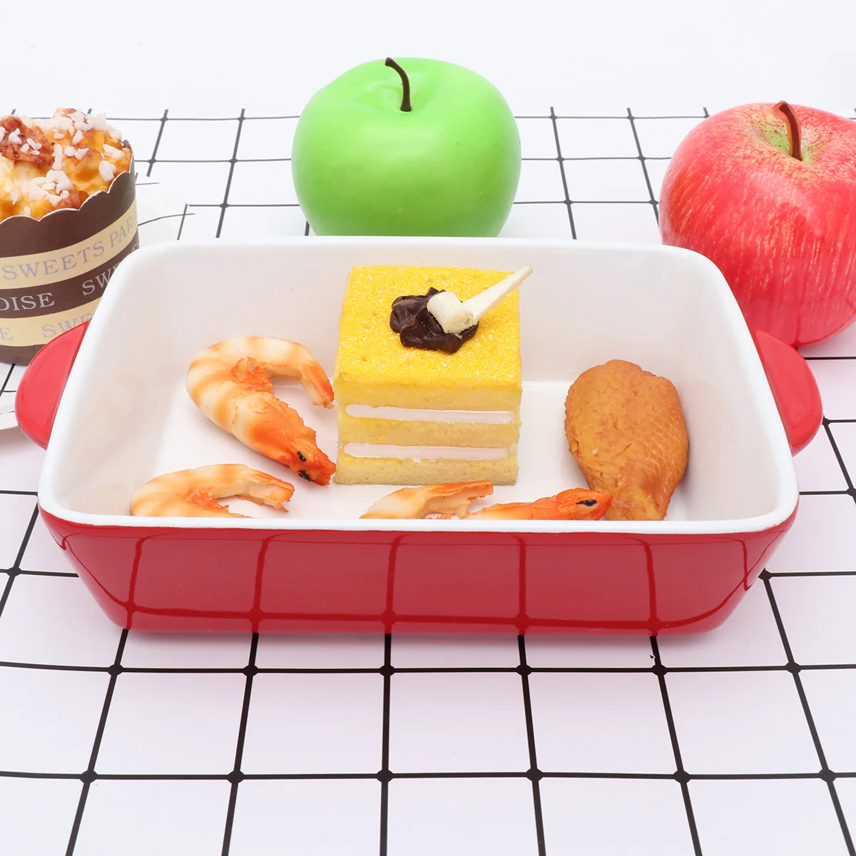 

Pink Pottery Baking Tray Ecofriendly Ceramic Oven Pan Delicate Porcelain Artistic Enjoyment Easy Clean Elegant Design