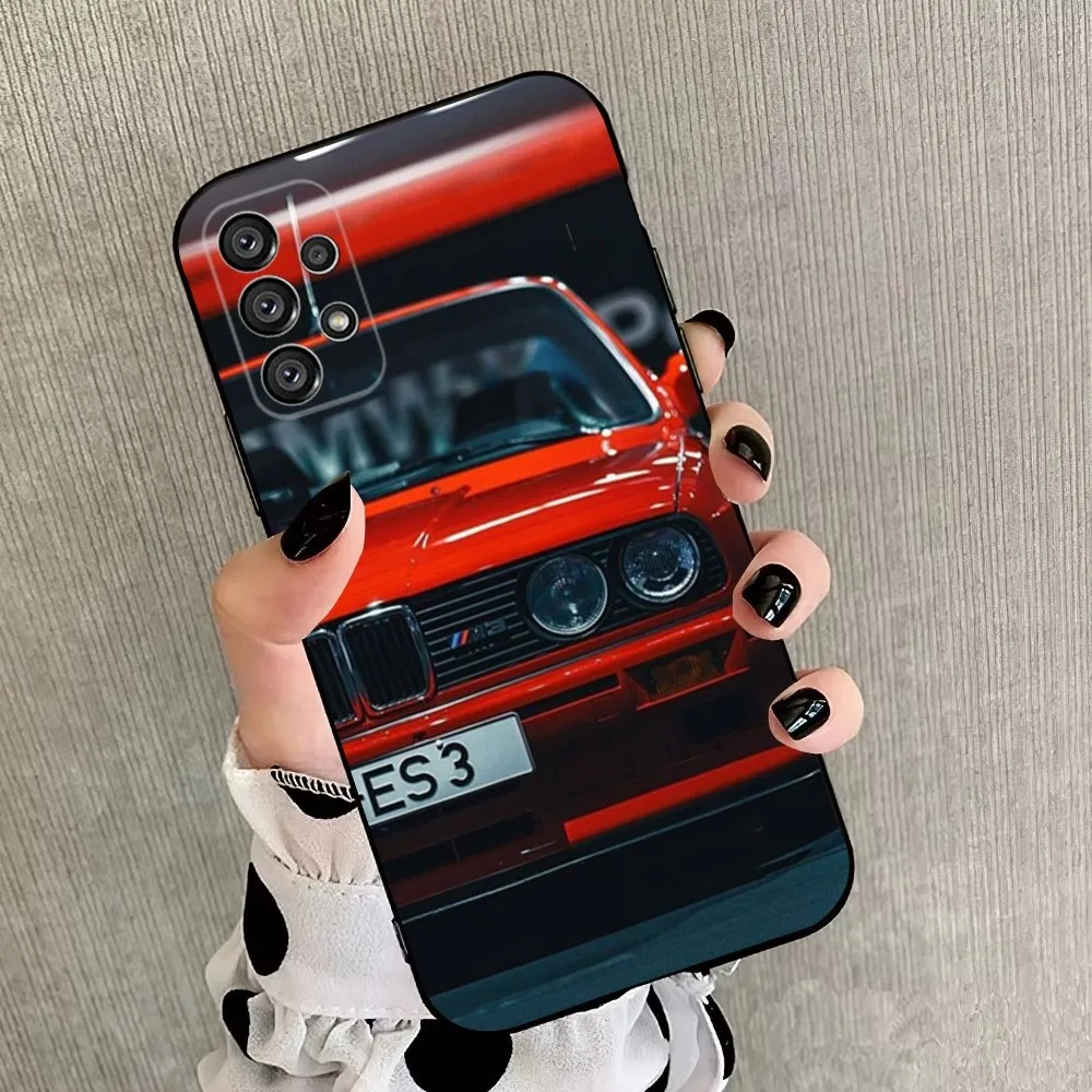 Car for B- Bmwes-S E30  Phone Case For Samsung Galaxy A20,A21s,A22,A31,A32,A52,A53,A72,73,A80,A91 Soft Black Cover