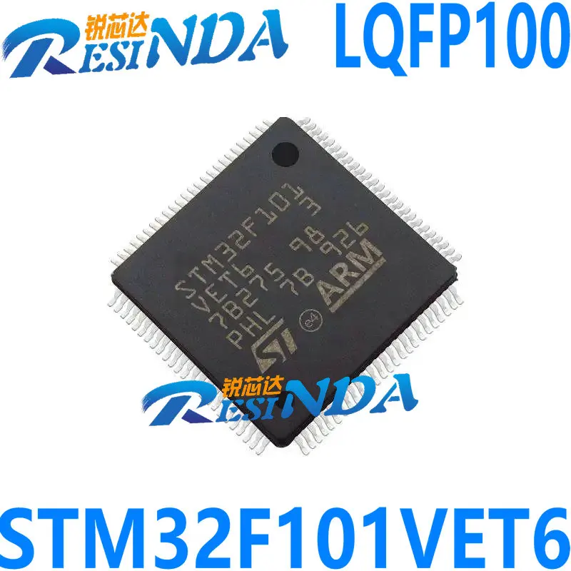 Microcontrolador ARM Original STM32F101VET6 SMD LQFP100-chip microcontrolador MCU