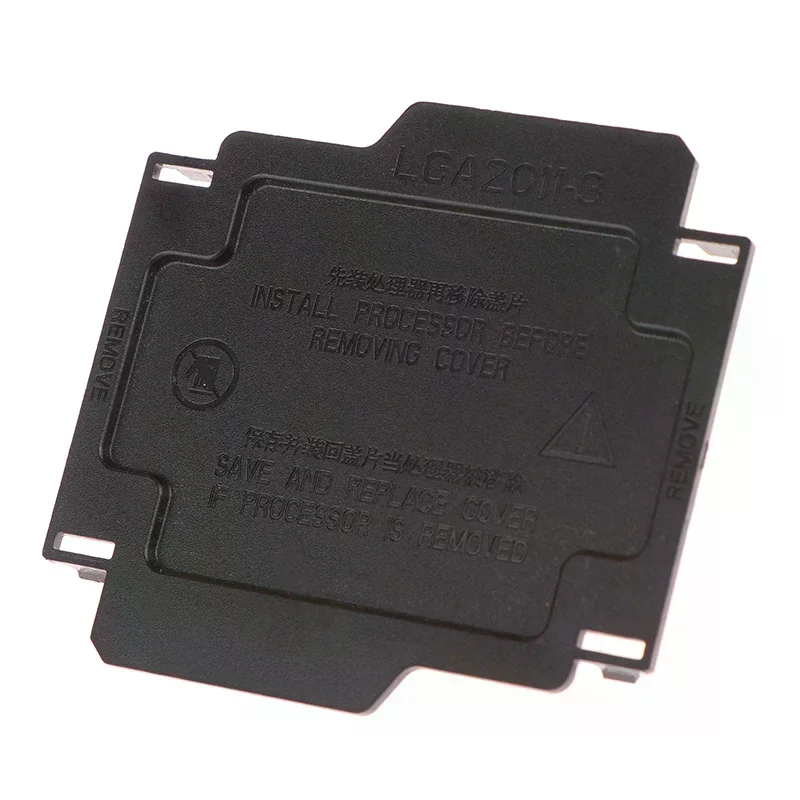Lga 2011 Motherboard Cpu Socket Protection Shell Black Universal Cpu Protection Pin Cover for Lga 2011-3 V3 2066