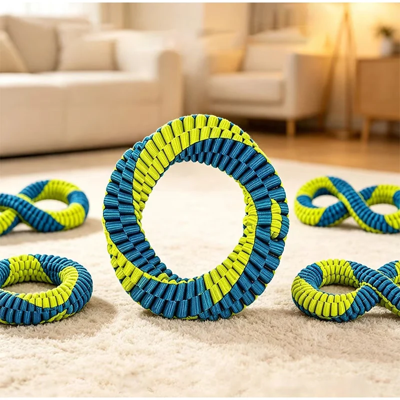 Dog Teeth Cleaning Tug Of War Toy, Interactive Dog Brushing Assistance Tool, Medium And Large Sized Dog Energy Consuming Toys