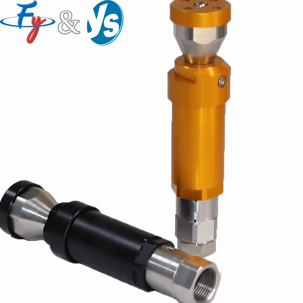

Ultra High Pressure Barracuda Rotating Cleaning Nozzle, 2800bar Hydroblasting Nozzle Ship Hull Rust Removal and Paint Stripping