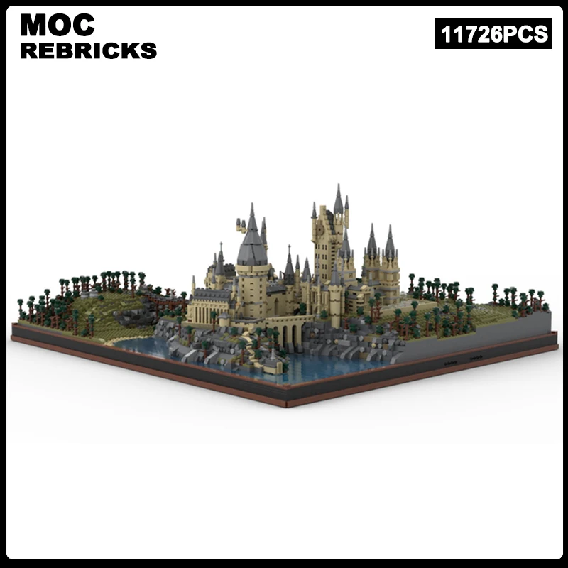 Medieval Street View Series MOC Modular Building Block Castle Architecture DIY Model Technology Bricks Assembly Kid's Toys Gifts