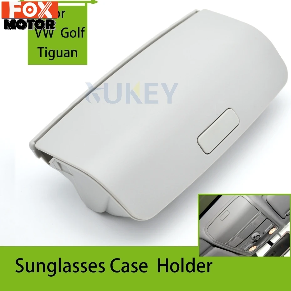 Car Sunglasses Glasses Holder Box Case For VW Golf MK5 MK6 Tiguan Jetta MK5 Passat B6 CC Sharan Skoda Yeti Superb Seat Alhambra