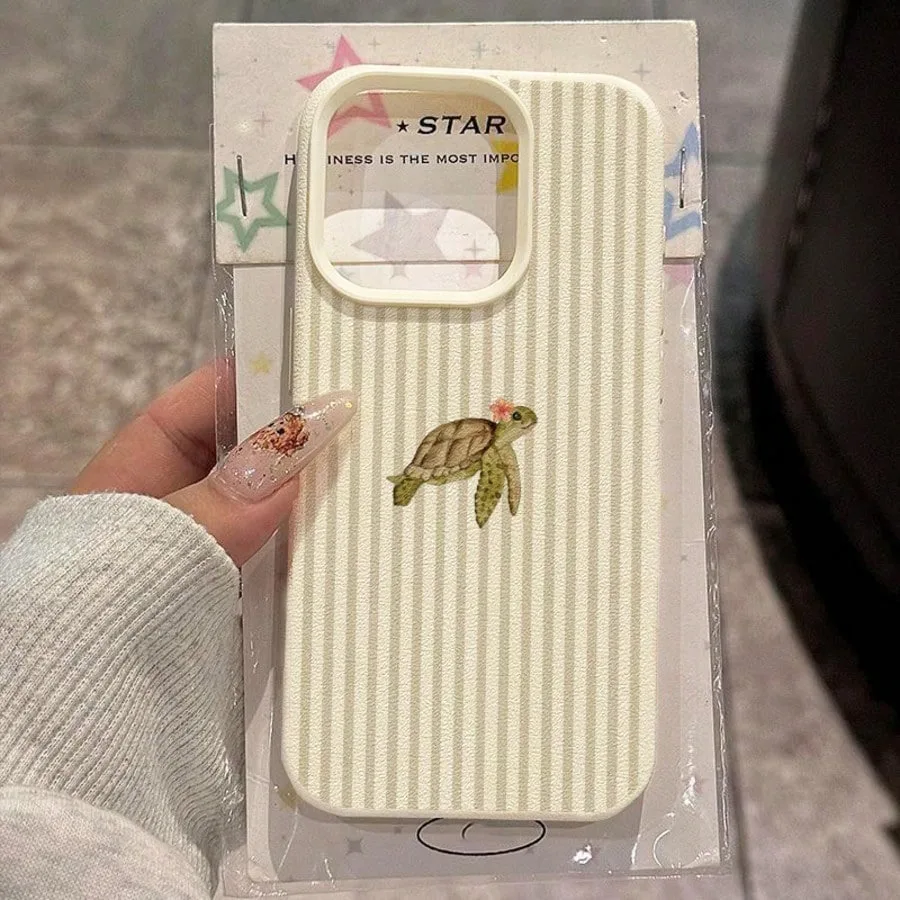 TPU-Meeresschildkröten-Handyhülle mit Ozean-Motiv für iPhone 18 17 Pro Max Hüllen iPhone 16 Plus 15 14 13 12 11 XS XR 17E Air Cover