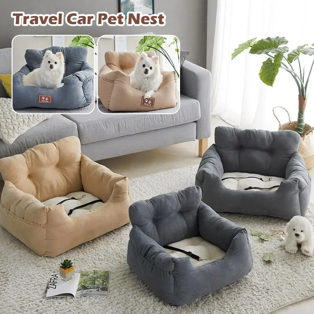 Deluxe Pet Sofa Winter Warm Cat Litter Pet Bed Small And Medium-Sized Dog Cat Comfortable Plush Puppy Bed Pet Accessories