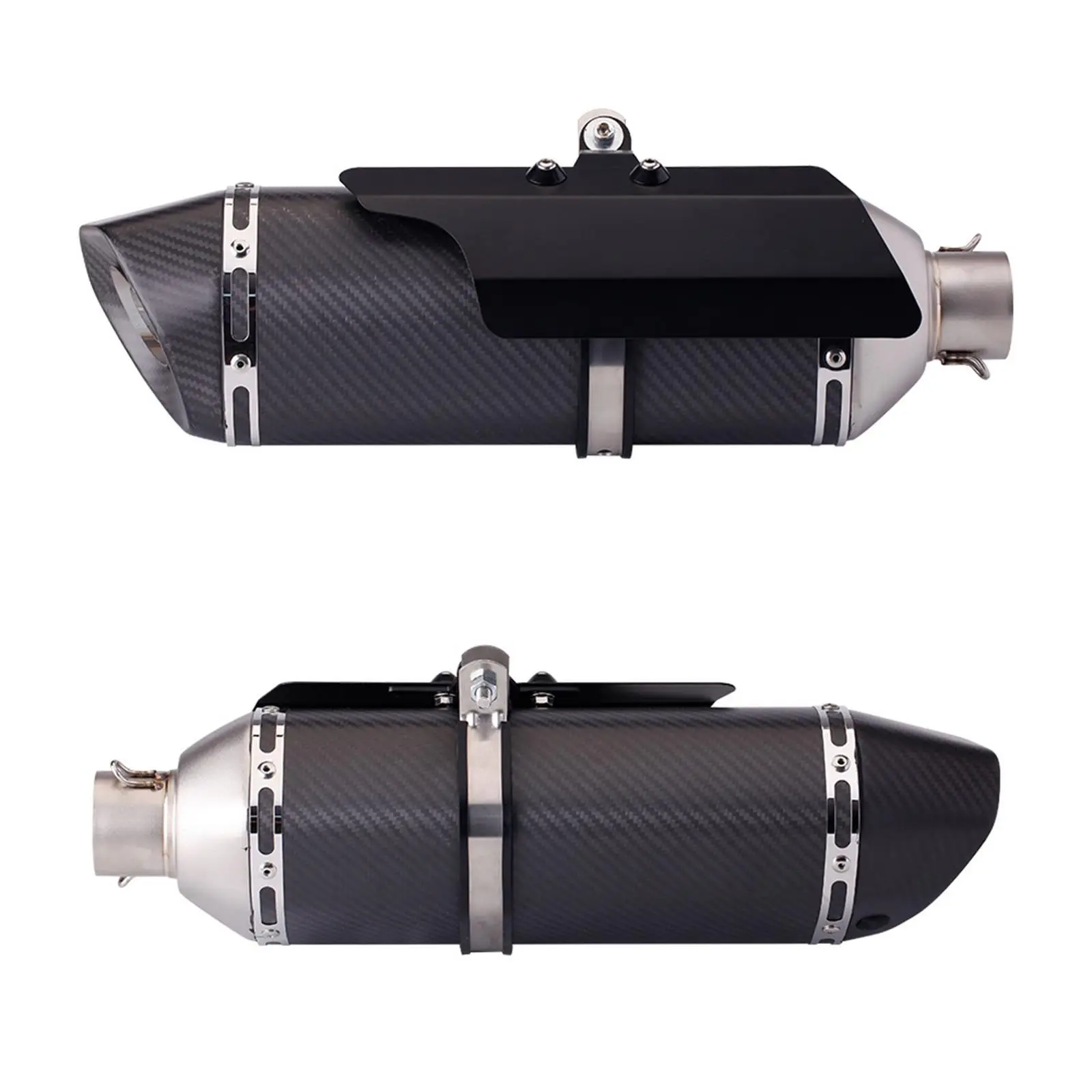 

Motorcycle Exhaust Pipe Heat Shield Insulation Protector Replace Guard Exhaust Cover for Motorcycle Outdoor Riding Legs
