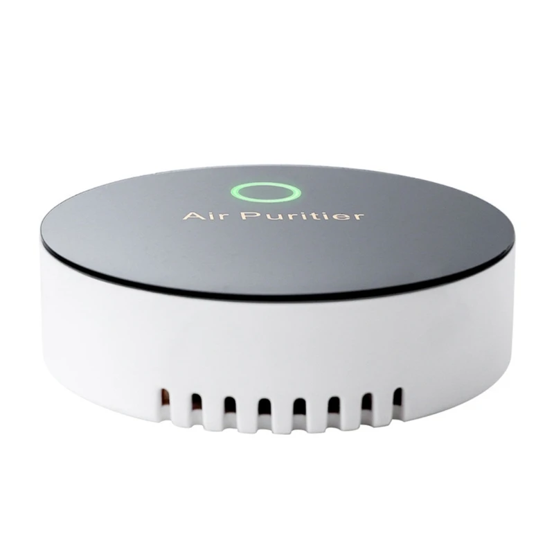 Портативные очистители воздуха, перезаряжаемый через USB небольшой воздухоочиститель, освежитель воздуха для спальни, подходит