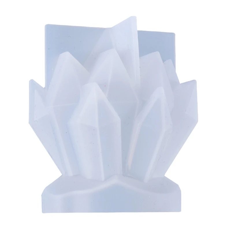 Molde fundición piedra cristal, decoraciones hechas a mano, molde silicona para manualidades DIY N0HE