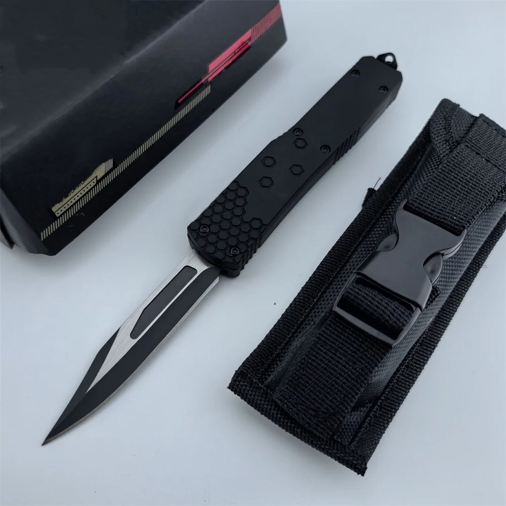 MICR Trood Assist Knife Tactical Survival Rescue Cutting 440c Blade Zinc Alloy Handle Pocket Camping Hunting EDC Tool