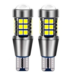 2 Pcs T15 LED W16W Led Bulbs 912 921 WY16W Super Bright 3030 Chip Tail Brake Lights Canbus No Error Auto Backup Reverse Lamp 12V