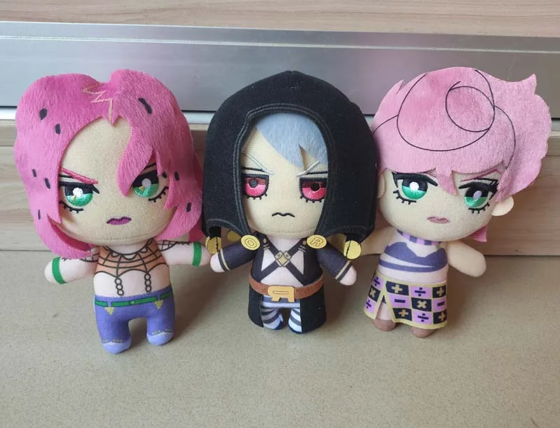 

NEW JoJos Bizarre Adventure Part 5 Tomonui vol.5 Plush Doll Diavolo Risotto Trish