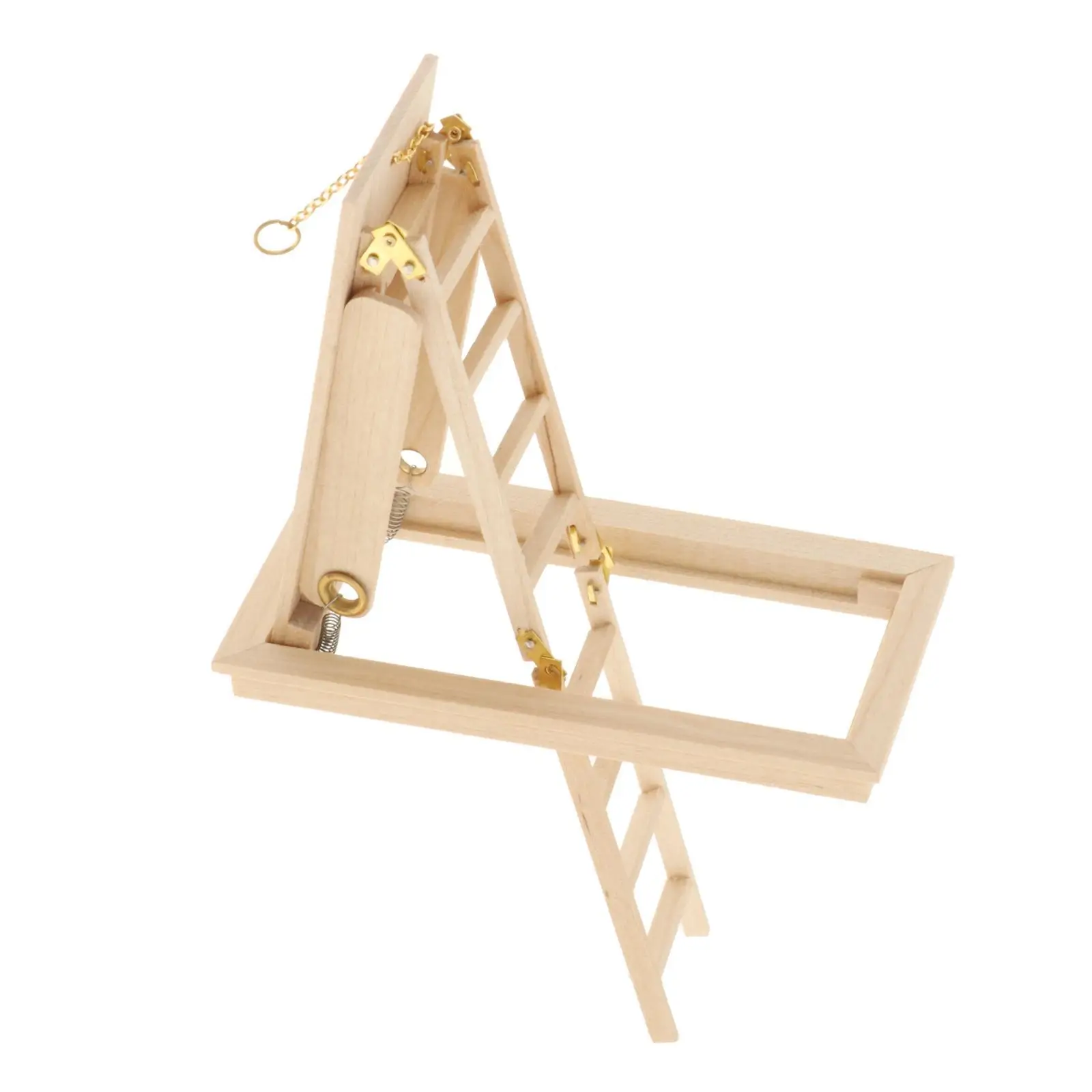 

Wooden Dollhouse Folding Scene Miniature Mini DIY Gifts 1/12