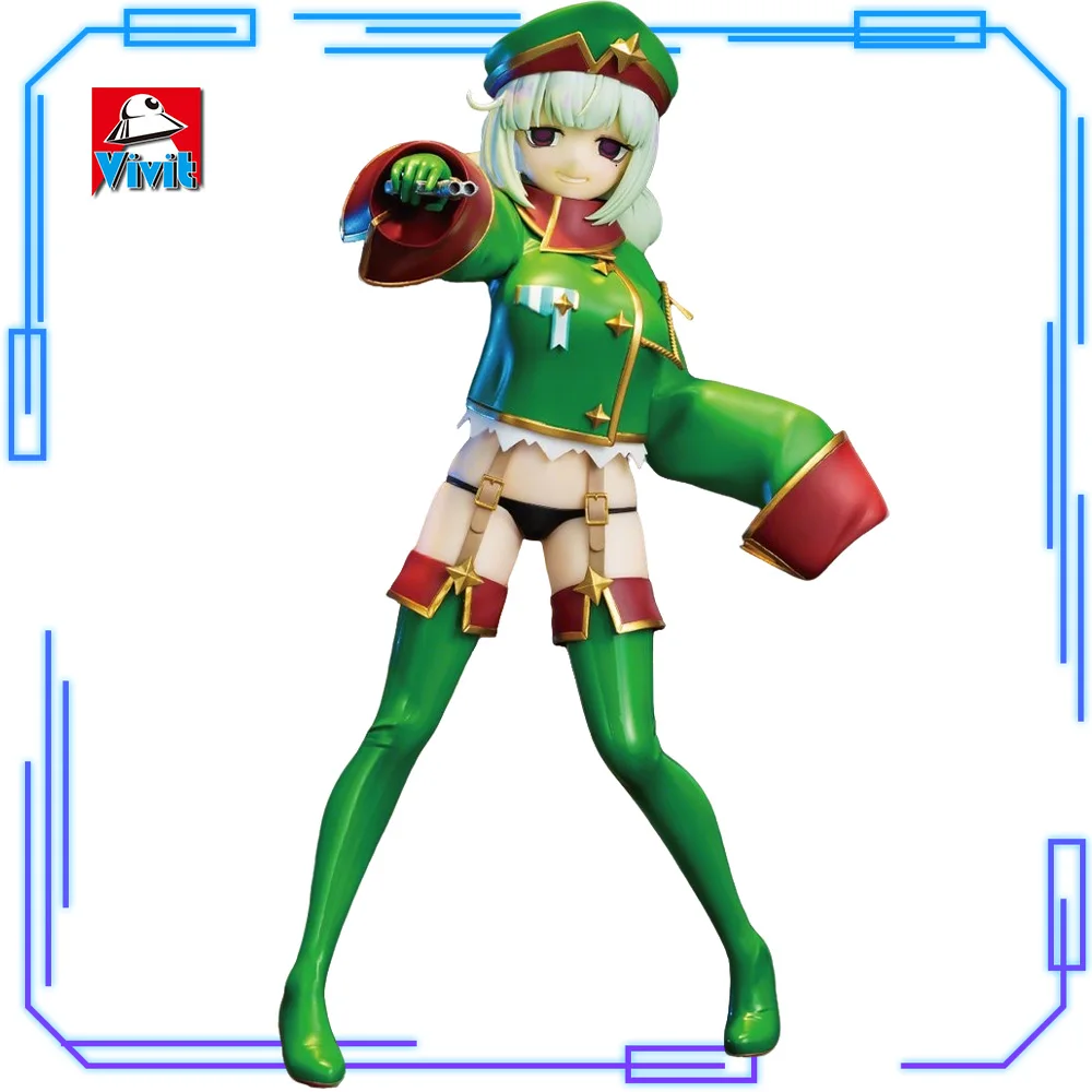 

In Stock System Service Original Genuine Anime Gushing Over Magical Girls Kiwi Araga Leoparde Collections Model Toy Vivit Figure