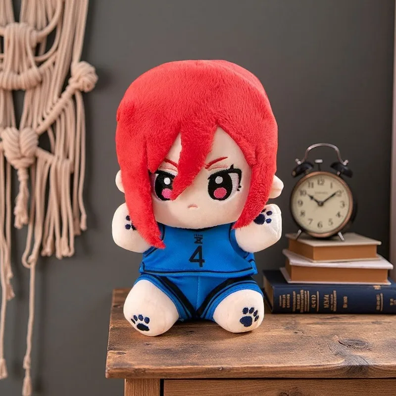 Cartoon BLUE LOCK Soft Fluffy Stuffed Plush Toy Cute Plush Toy Comfortable Home Decor Collectible Birthday Gift 22cm