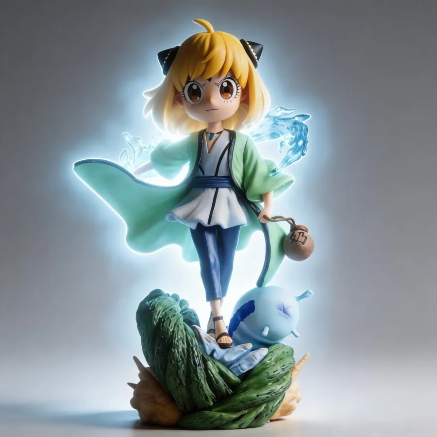 

Anime Spy x Family Tsunade & Anya Forger Action Figure Collectible Model Toy 19cm, High Quality