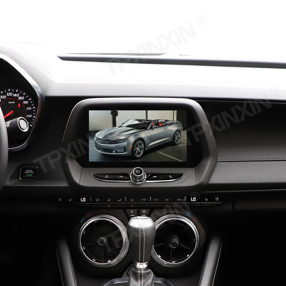 

8 Inch Android 13 For Chevrolet Camaro 2016-2021 Car Multimedia Player Carplay HD Touch Display GPS Navigation Update Head Unit