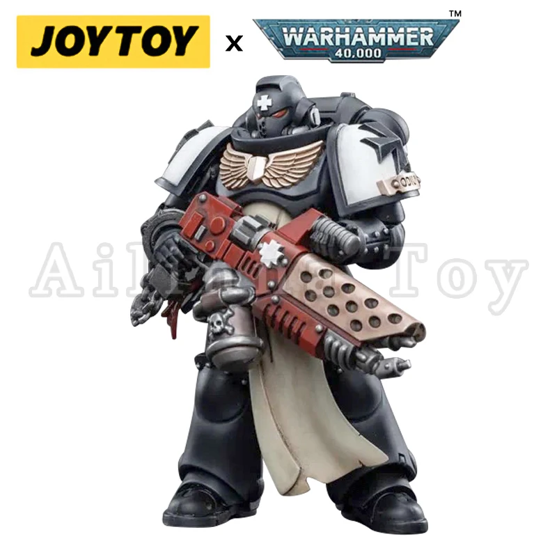 JOYTOY Figurka Akcji 1/18 (4 SZT./ZESTAW) 40K Czarne Templariusze Zespół Krzyżowców Kolekcja Anime Model Militarny