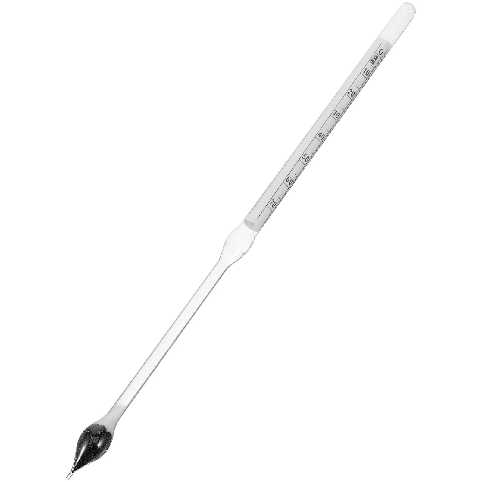 Salt Scale Hydrometer Glass Material Accurate Meter Liquid Measurement Tool for Fish Tank Aquarium Brewing