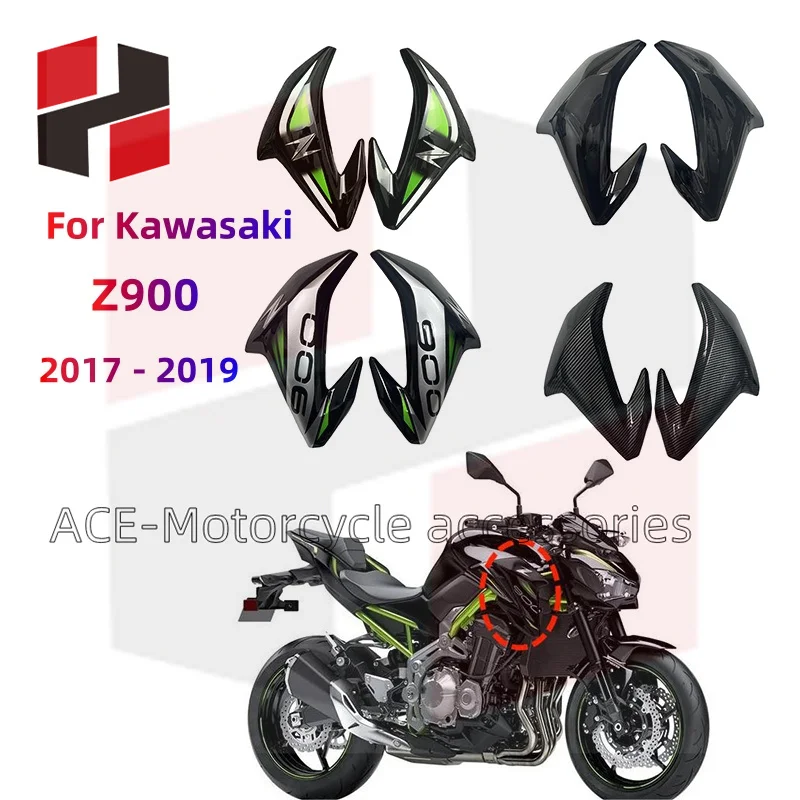 

Fit For KAWASAKI Z900 Z 900 2017 2018 2019 Motorcycle Accessories Left Right Front Gas Tank Side Cover Panel Fairing Trim Frame