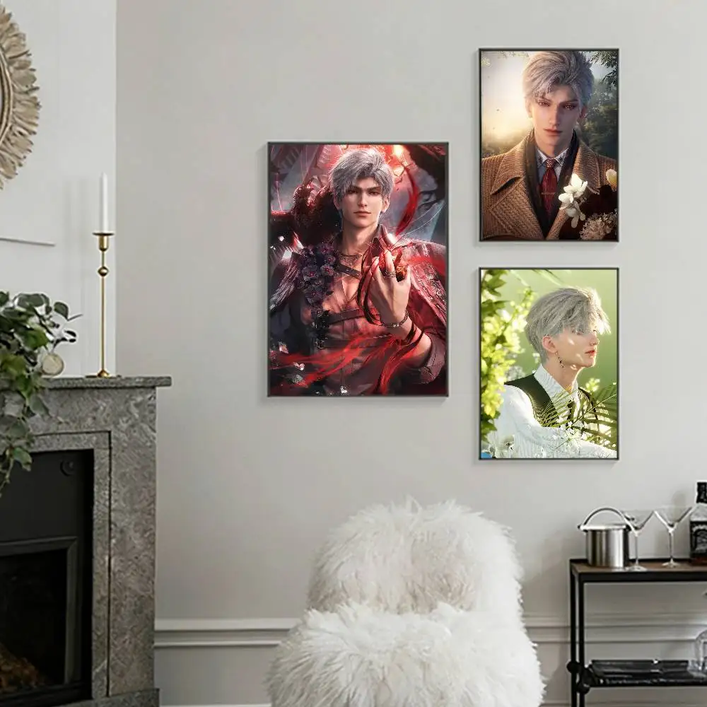 Sylus Game LoVe And DeEpSpAce Poster Wall Prints for Living Room Bedroom Office Home Decoration Gift
