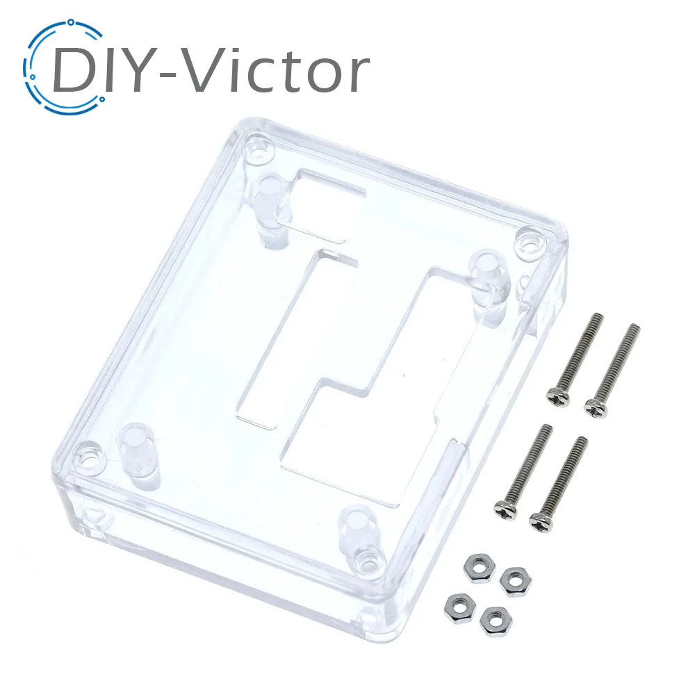 W1209 DC12V cool temp thermostat temperature control switch temperature controller Acrylic case transparentBox