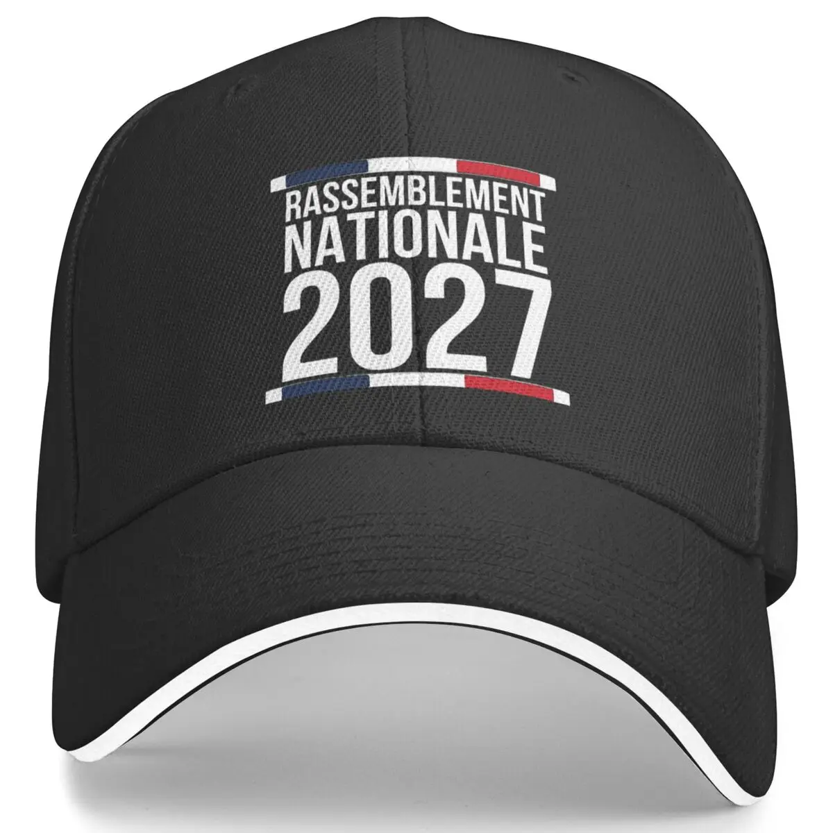 Vintage 2027 Bardella Collection Baseball Cap French President Election Hip Hop Hats Summer Female Outdoor Sport Snapback Cap