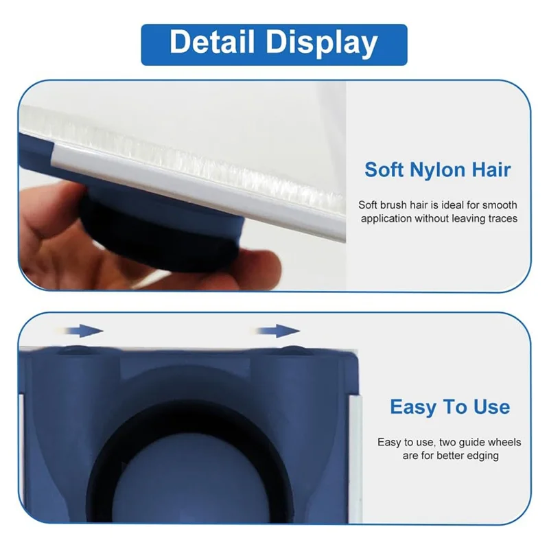 

Инструмент для обрезки краски B-Est для резки в вспомогательных режущих инструментах для рисования с подушечкой, края нейлоновой щетины, кисть для рисования