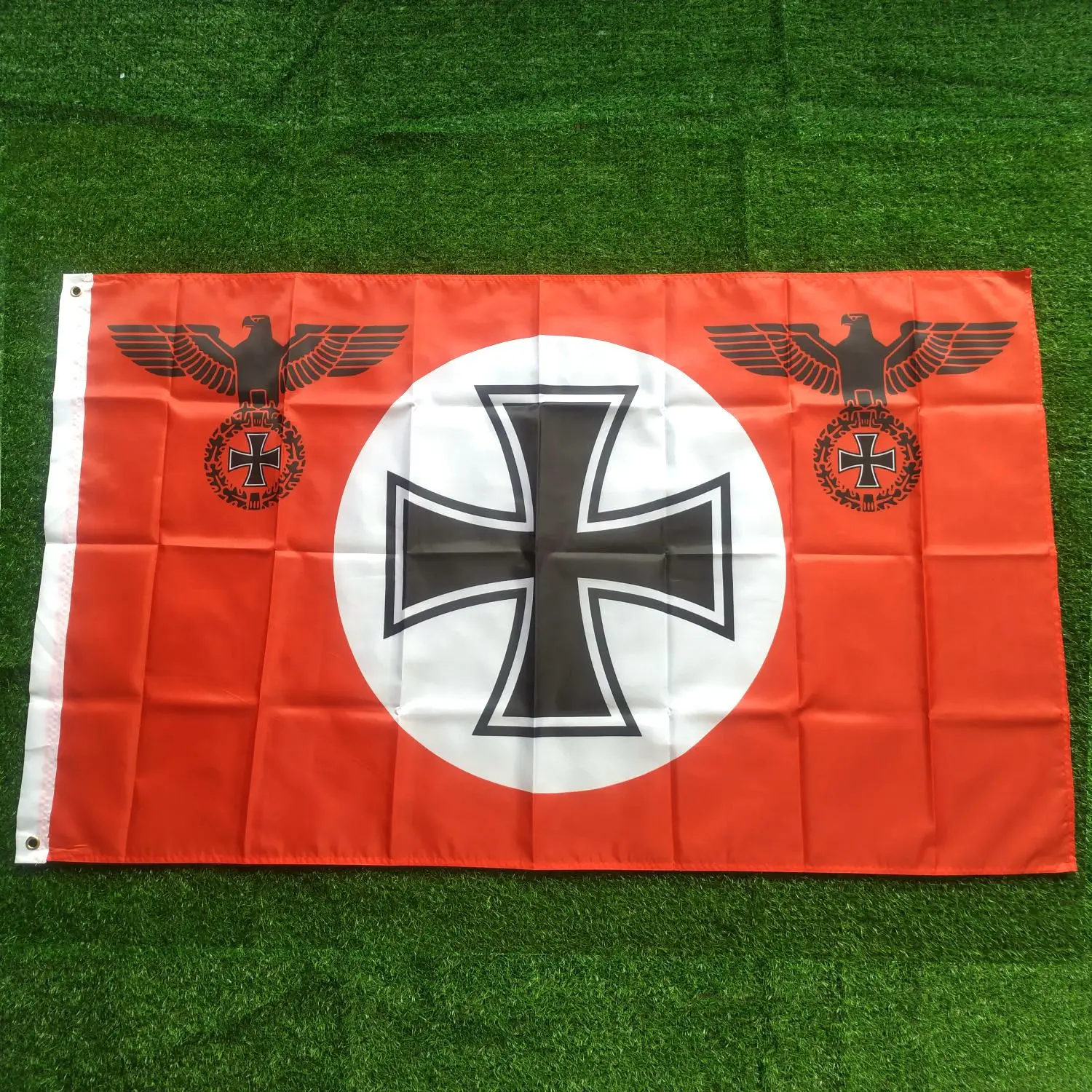 Fahne Flagge Deutsches Reich Reichsadler Eisernes Kreuz ROT -Multiple sizes to choose from 3x5ft Double Sided Printing Banner