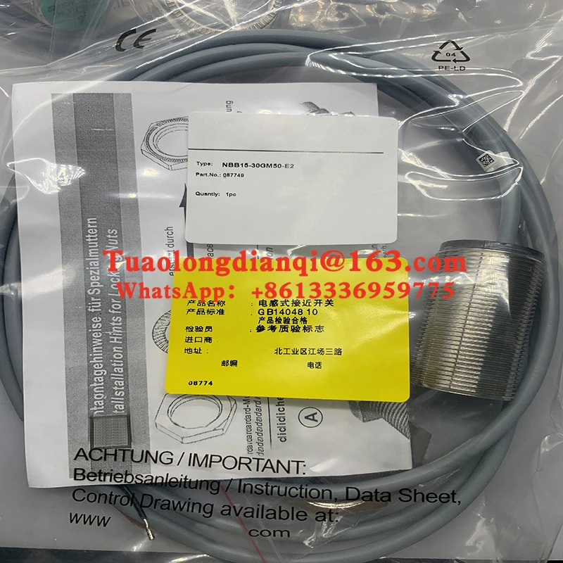 100% new original Proximity switch sensor NBB15-30GM50-E2 NBB15-30GM60-WS in stock