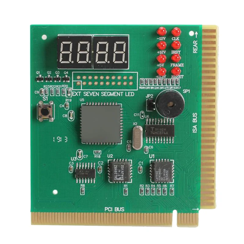 4-Digit LCD Display PC Analyzer Diagnostic Card Motherboard Post Tester Computer Analysis PCI Card Networking Memory Cpu