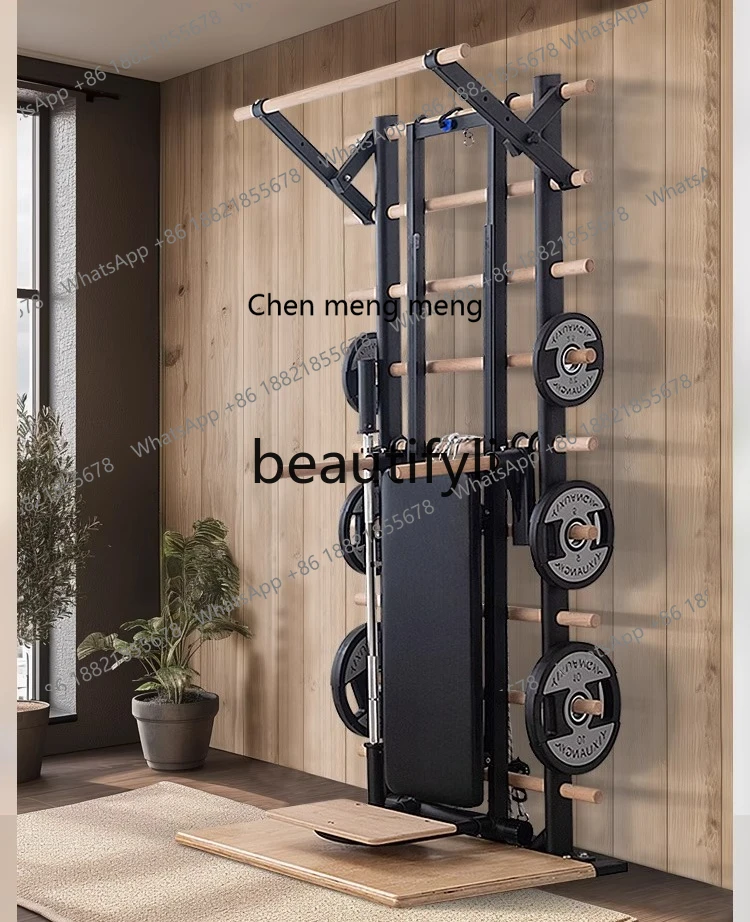 

X Indoor home fitness equipment Pull-up training, leg stretching