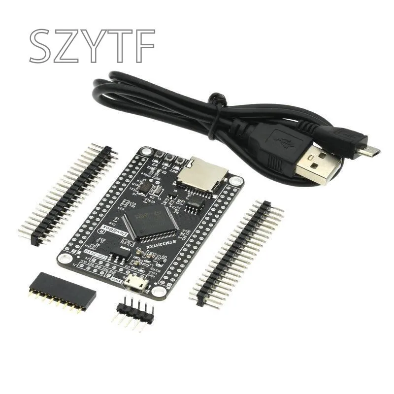 Imagem -04 - Placa Sistema Tft Desenvolvimento Interface m7 Núcleo Board Cabo Usb Stm32h750vbt6 Stm32h743vit6 Stm32h7