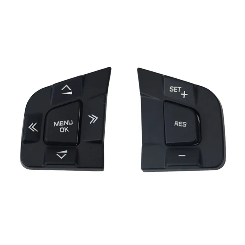 For Land Rover Discovery Freelander Car Steering Wheel Multifunction Control Switch Button Cover Cap Lid For Jaguar XE XF