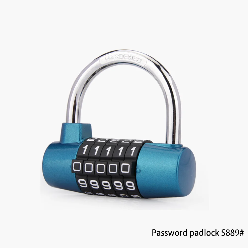 High quality luggage accessories, luggage password security padlock mechanical lock, luggage password lock metal material