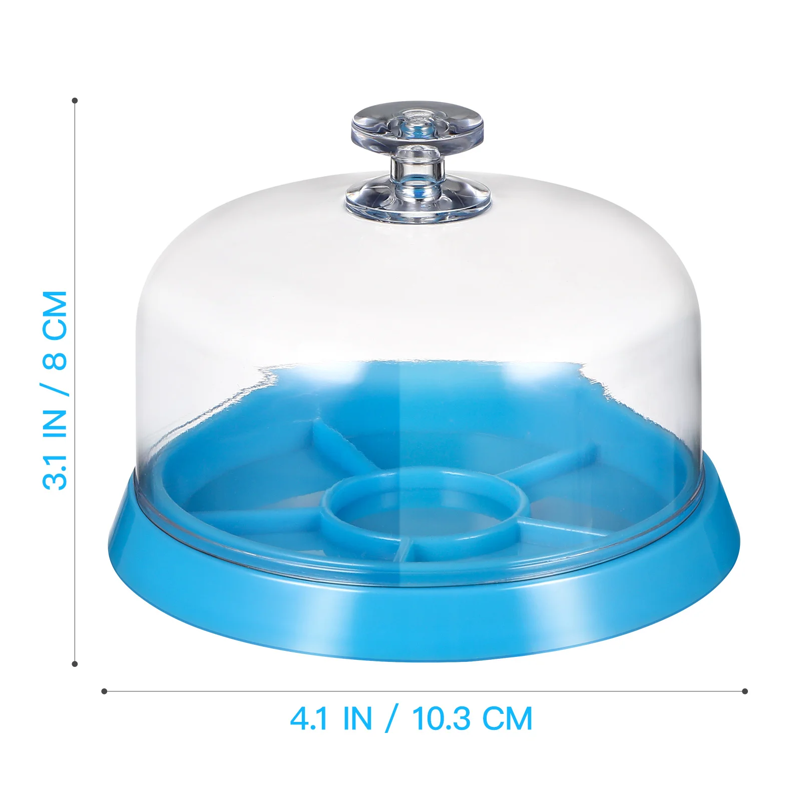 Watch Parts Storage Tray Dome Shape Dust Cover Box for Movement Holder Watchmaker Tools Organizer Watch Movement Holder