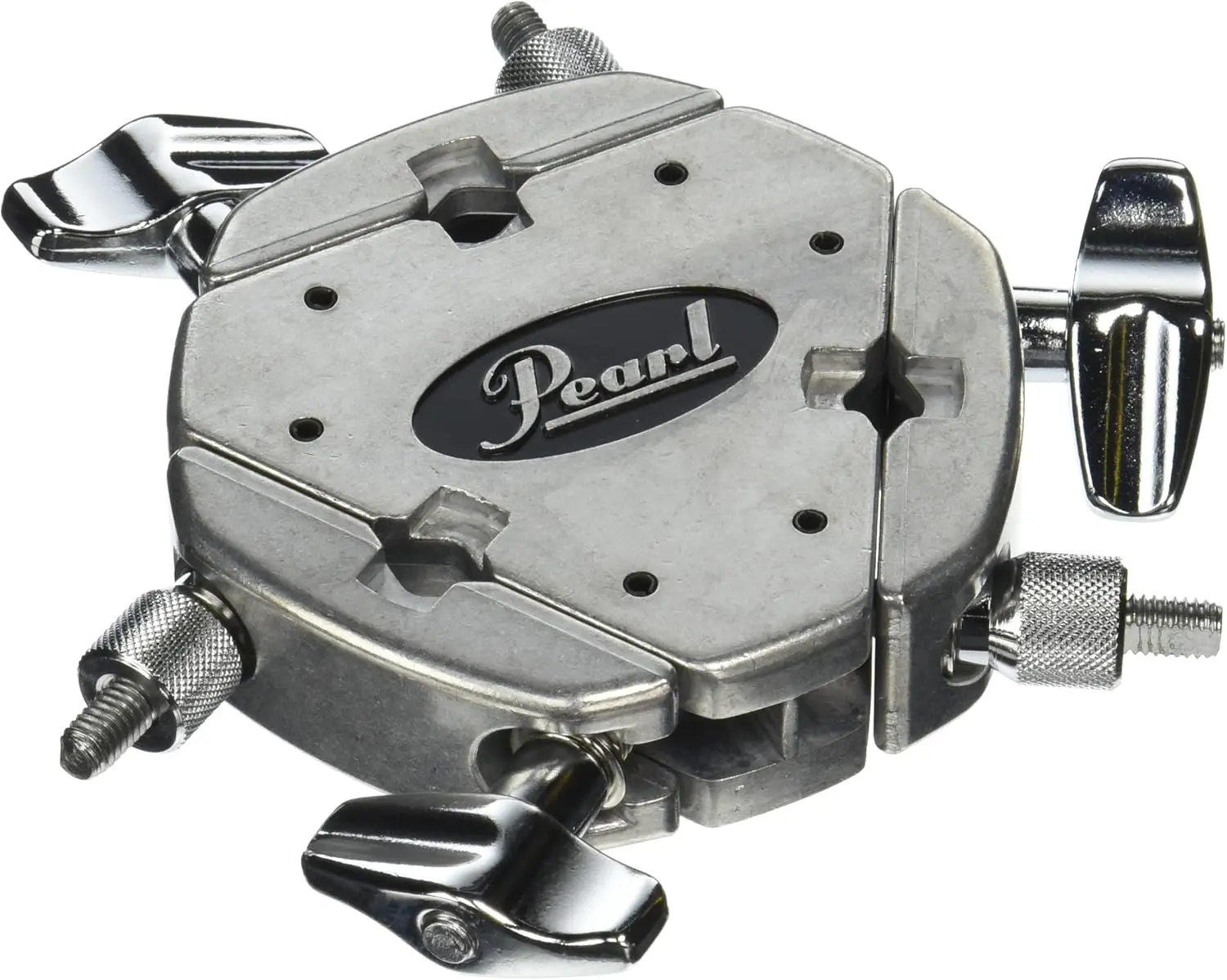 

3-Way Expandable Drum Clamp for Mounting Cymbal & Tom Arms, Fits 5/8" to 1-1/8" Pipes