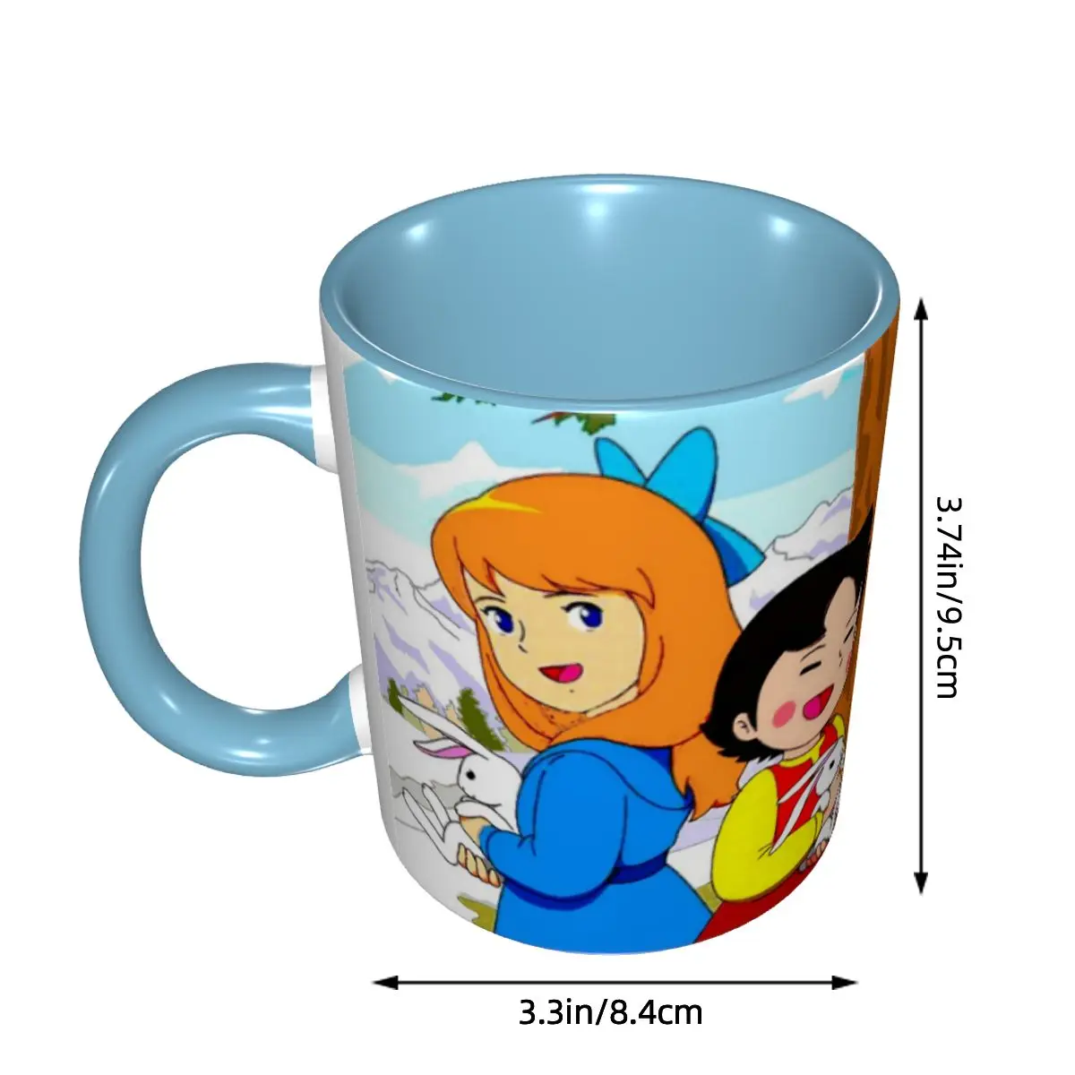 Heidi And Clara Are Having Fun Mug Custom Coffee Ceramic Mug Creative Present
