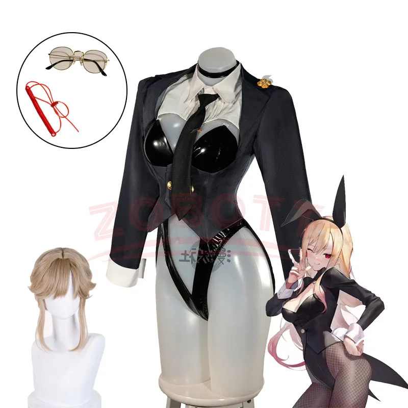 Disfraz de Cosplay de Anime NIKKE, la Diosa de la Victoria, Ade Bunny, Conjunto Completo, Traje de Juego de Roles, Disfraz para Fiesta de Carnaval, Cosplay SEX