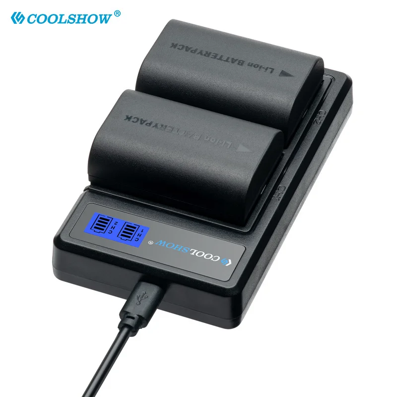 Cargador de batería LP-E6 LP E6, para Canon EOS 6D, 7D, 80D, 70D, 60D, 5D, MarkII III, IV, EF-S, 18-200IS, Kit 5D Mark III, 2000mah